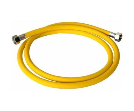 Купить подводка д/газа 0,6 м г/г (желтая), зип-флекс. в Иваново магазин сантехники Суперстрой