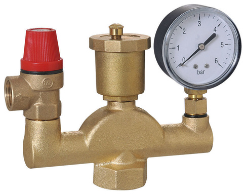 Купить группа безопасности котла мини jh1025, тим. в Иваново магазин сантехники Суперстрой