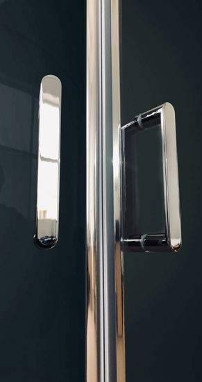 Купить душевая кабина royal rb 90нр7-wt-ch,90*90*217,нп пс,белая задняя стенка в Иваново магазин сантехники Суперстрой