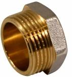 Купить заглушка латунь 1/2 наружняя,китай. в Иваново магазин сантехники Суперстрой