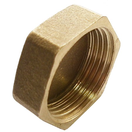 Купить заглушка латунь 1 1/4 внутренняя,китай. в Иваново магазин сантехники Суперстрой