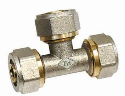 Купить тройник мет.пл 16*16*16, aqualink. в Иваново магазин сантехники Суперстрой