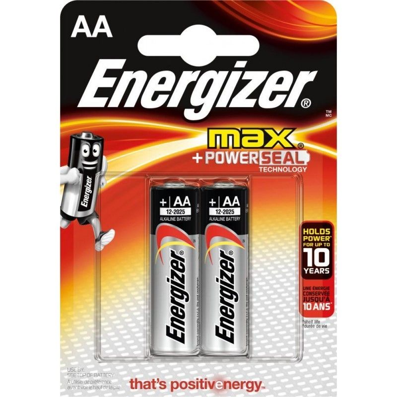 Купить батарейка e91 вр2аа  пальчик (блистер 2шт.), energizer. в Иваново магазин сантехники Суперстрой
