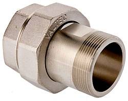 Купить американка никель 1/2  прямая,китай в Иваново магазин сантехники Суперстрой