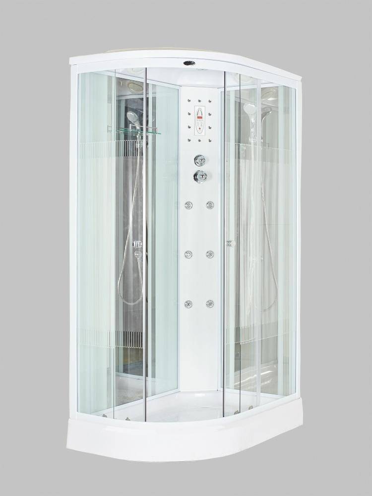 Купить душевая кабина 120*80 ng-703-01rns,нп ,пс,г/m с баней, niagara в Иваново магазин сантехники Суперстрой