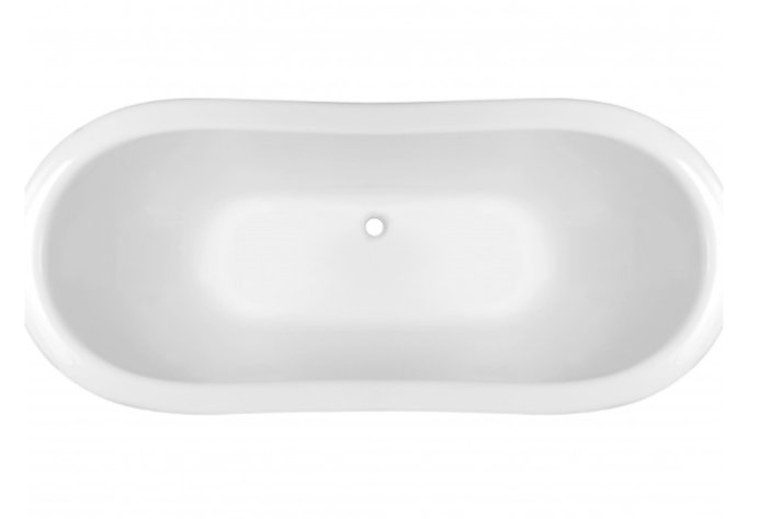 Купить ванна из литьевого мрамора бостон  на подиуме,эстет(россия) в Иваново магазин сантехники Суперстрой