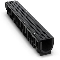 Купить шахта ливневая h=10 см (желоб)  l=1000мм, китай. в Иваново магазин сантехники Суперстрой