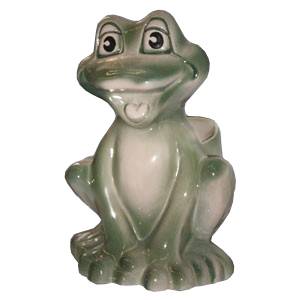 Купить подставка керамическая "лягушка" с унитазной щеткой, россия. в Иваново магазин сантехники Суперстрой