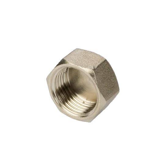 Купить заглушка никель 3/4 внутренняя резьба, китай в Иваново магазин сантехники Суперстрой