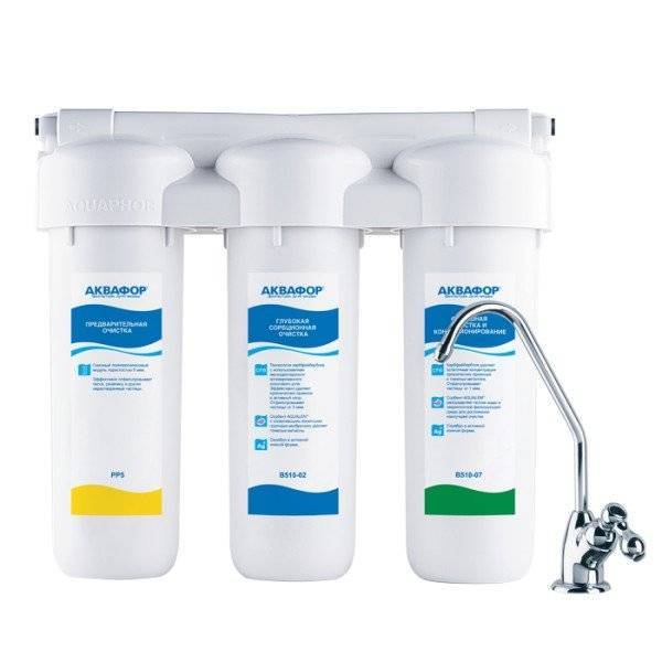 Купить фильтр трио норма, аквафор. в Иваново магазин сантехники Суперстрой