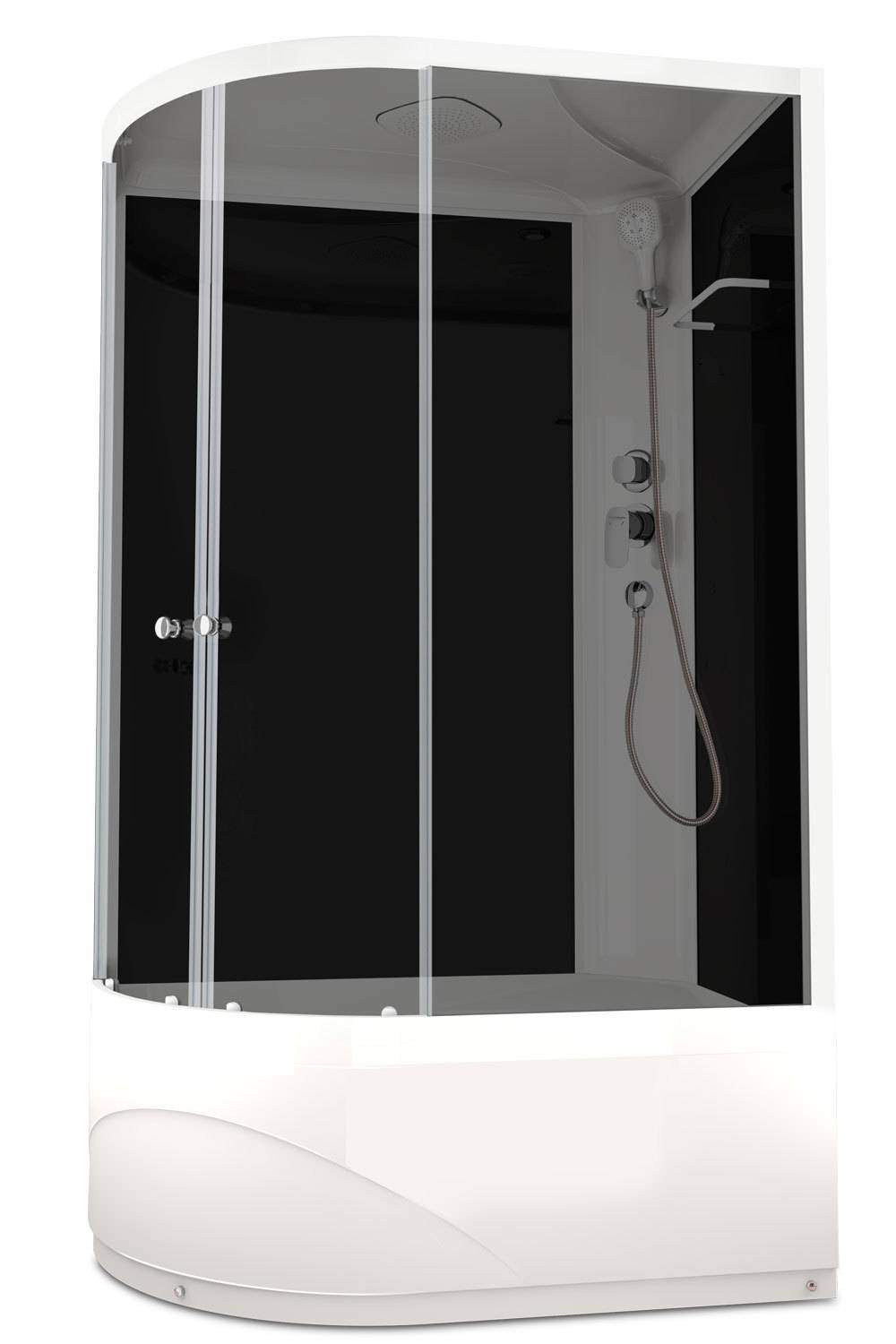 Купить душевая кабина domani spa delight high 120*80  l вп тс в Иваново магазин сантехники Суперстрой