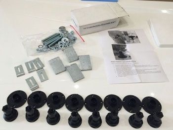 Купить установочный комплект для поддона из лит. мрамора эклипс 80  пс,bas в Иваново магазин сантехники Суперстрой