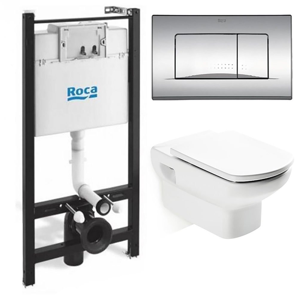 Купить комплект dama senso подвесной сиденье мультилифт +инсталляция, roca. в Иваново магазин сантехники Суперстрой