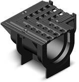 Купить поворот ливневый l90* ф110 левый, китай. в Иваново магазин сантехники Суперстрой