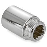 Купить удлинитель хром 1/2  7см, россия. в Иваново магазин сантехники Суперстрой