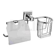 Купить держатель для туалетной бумаги и дезодоранта d242130, d-lin. в Иваново магазин сантехники Суперстрой