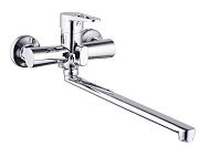 Купить смеситель для ванны с душем nud7-a045, g-lauf. в Иваново магазин сантехники Суперстрой