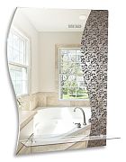 Купить зеркало эмилия 535х750 мм с полкой, гк серебряные зеркала. в Иваново магазин сантехники Суперстрой