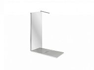 Купить душевое ограждение walk in sp-110-с-сн 110*195,bas в Иваново магазин сантехники Суперстрой