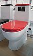 Купить компакт-унитаз best color red, sanita luxe. в Иваново магазин сантехники Суперстрой