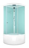 Купить душевая кабина domani spa simple high 90*90 с крышей вп см в Иваново магазин сантехники Суперстрой