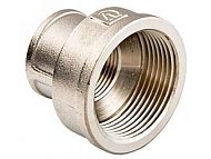 Купить муфта никель 1/2 * 1 1/2, китай. в Иваново магазин сантехники Суперстрой