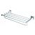 Купить полка для полотенец 1039 с держателем хром,kaiser в Иваново магазин сантехники Суперстрой