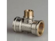 Купить тройник никель 3/4 * 1/2 * 3/4 г/ш/г,китай. в Иваново магазин сантехники Суперстрой