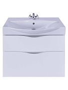 Купить тумба муза - 65 подвесная +умывальник, sanstar в Иваново магазин сантехники Суперстрой