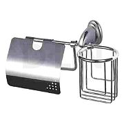 Купить держатель для туалетной бумаги и дезодоранта d242310, d-lin. в Иваново магазин сантехники Суперстрой