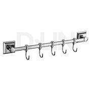 Купить держатель с крючками d288130-5, d-lin. в Иваново магазин сантехники Суперстрой