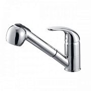 Купить смеситель для кухни omega 22066 с выдвижной лейкой, kaizer. в Иваново магазин сантехники Суперстрой