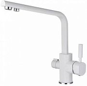 Купить кухонный смеситель decor 40144-10 боковой kaiser белый в Иваново магазин сантехники Суперстрой