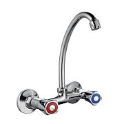 Купить смеситель кс квадро (900123) для раковины(излив вверх), подольск. в Иваново магазин сантехники Суперстрой