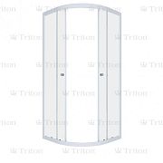 Купить душевая ширма гидрус 90*90 полукруг лен,тритон. в Иваново магазин сантехники Суперстрой