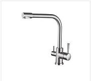 Купить смеситель mercur 26044-5 кухня боковой под фильтр 40 (серебро), kaiser в Иваново магазин сантехники Суперстрой