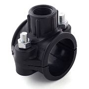 Купить врезка седелка пнд 63*1/2", россия. в Иваново магазин сантехники Суперстрой