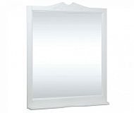 Купить зеркало roma 105  (в рамке с полочкой) белый, good door. в Иваново магазин сантехники Суперстрой