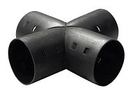 Купить крестовина для дренажной трубы 110, россия. в Иваново магазин сантехники Суперстрой