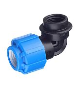 Купить угольник пнд 40*1 1/4 внутренняя резьба, россия. в Иваново магазин сантехники Суперстрой