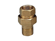 Купить американка прямая латунь 1 1/2 г/ш, китай. в Иваново магазин сантехники Суперстрой