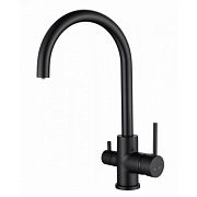 Купить смеситель merkur 26744-9 кухня под фил black-mat,kaiser в Иваново магазин сантехники Суперстрой