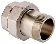 Купить американка никель 1 1/2 прямая,китай. в Иваново магазин сантехники Суперстрой