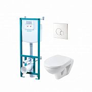 Купить комплект подвесной унитаз бореаль 1wh501544,santek в Иваново магазин сантехники Суперстрой