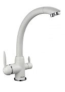Купить смеситель для кухни gop18-a093kw белый, g-lauf. в Иваново магазин сантехники Суперстрой