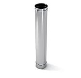 Купить дымоход нержавеющая сталь ф120*1,0м, россия. в Иваново магазин сантехники Суперстрой