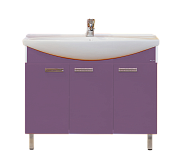 Купить тумба джулия -105  сиреневая,misty. в Иваново магазин сантехники Суперстрой