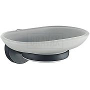 Купить мыльница стекло матовое черный d220111, d-lin. в Иваново магазин сантехники Суперстрой