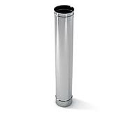 Купить дымоход нержавеющая сталь ф110*0,5м, россия. в Иваново магазин сантехники Суперстрой