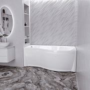 Купить ванна акриловая миранда 168*95*66r,radomir. в Иваново магазин сантехники Суперстрой